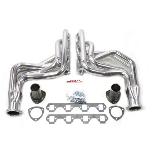 JBA 65-73 Ford Mustang 260-351W (w/Mustang II Suspension) 1-3/4in Primary Sliver Long Tube Header thumbnail 4