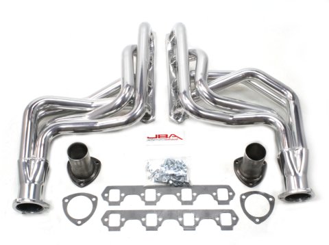 JBA 65-73 Ford Mustang 260-351W (w/Mustang II Suspension) 1-3/4in Primary Sliver Long Tube Header thumbnail 5