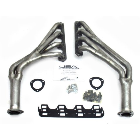 JBA 65-70 Ford Mustang 260-302 SBF 1-1/2in-1-3/4in Primary Raw 409 Tri Y Header thumbnail 1