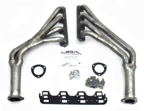 JBA 65-70 Ford Mustang 260-302 SBF 1-1/2in-1-3/4in Primary Raw 409 Tri Y Header thumbnail 2