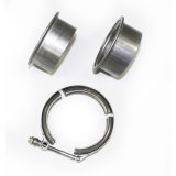 JBA 3in Stainless Steel V-Band Clamp & Flanges thumbnail 3