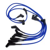 JBA 01-04 Ford Mustang 3.8L Ignition Wires - Blue thumbnail 3