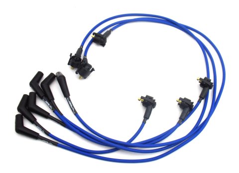 JBA 99-00 Ford Mustang 3.8L Ignition Wires - Blue thumbnail 1