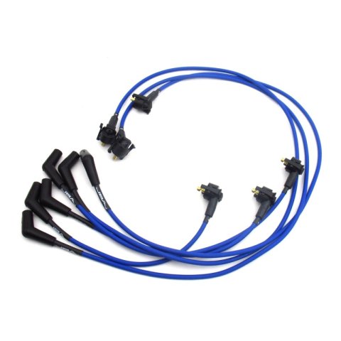JBA 99-00 Ford Mustang 3.8L Ignition Wires - Blue thumbnail 3