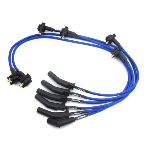 JBA 94-98 Ford Mustang 3.8L Ignition Wires - Blue thumbnail 3