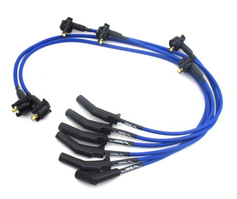 JBA 94-98 Ford Mustang 3.8L Ignition Wires - Blue thumbnail 4