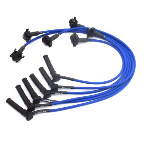 JBA 01-05 Ford Ranger/05-10 Ford Mustang 4.0L Ignition Wires - Blue thumbnail 1
