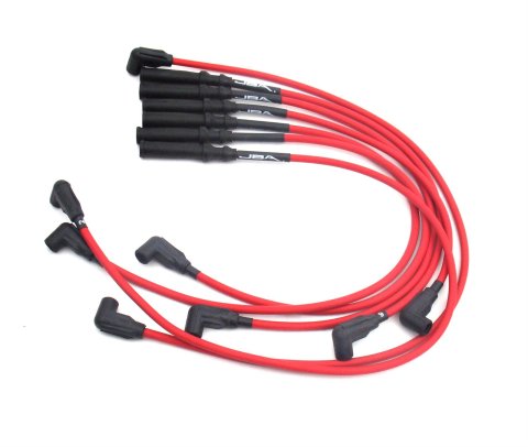 JBA 92-02 Dodge Truck 3.9L Ignition Wires - Red thumbnail 1