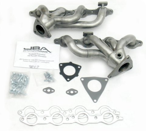 JBA 01-02 Camaro/Firebird LS1 1 5/8in Header Shorty Stainless Steel thumbnail 3