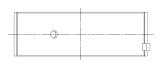 ACL 1962-1998 Ford Prod V8 255/289/302 .01mm Oversized Trimetal Rod Bearing Set thumbnail 9