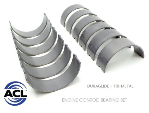 ACL 1967-2007 Chevy V8 305/350/400 .20mm Oversized Trimetal Rod Bearing Set thumbnail 4