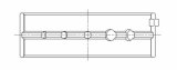 ACL Nissan SR20DE/DET GTiR Standard Size High Performance w/ Extra Oil Clearance Main Bearing Set - thumbnail 6