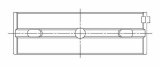 ACL Nissan VQ35DE 3.5L-V6 0.025 Oversized High Performance Main Bearing Set thumbnail 4