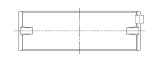 ACL Toyota 3SGTE 0.50mm Oversized High Performance Main Bearing Set thumbnail 6