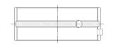 ACL Toyota 3SGTE Standard Size High Performance w/ Extra Oil Clearance Main Bearing Set thumbnail 4