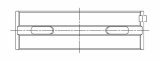 ACL Toyota/Lexus 2JZGE/2JZGTE 3.0L Standard Size High Performance Main Bearing Set thumbnail 3