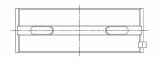 ACL Toyota/Lexus 2JZGE/2JZGTE 3.0L Standard Size High Performance w/ Extra Oil Clearance Main Bearin thumbnail 4