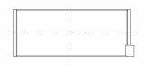 ACL Renault 1764/1998cc +.001in Oil Clearance Standard Size High Performance Rod Bearing Set thumbnail 5