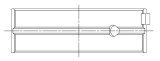 ACL Nissan RB25/RB30 0.50mm Oversized High Performance Main Bearing Set thumbnail 5