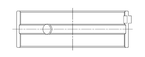 ACL Mazda B6/BP/BP-T 1.6/1.8L .25mm Oversized High Performance Main Bearing Set thumbnail 3