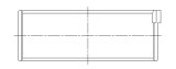 ACL Honda/Acura 4 B18C1/C5 1797cc (0.025 Oversize) Race Series Rod Bearing Set thumbnail 3