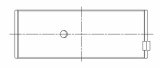 ACL Ford 144ci / 170ci / 188ci Standard Size High Performance w/ Extra Oil Clearance Rod Bearing Set thumbnail 2