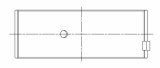 ACL Ford 144ci / 170ci / 188ci Standard Size High Performance w/ Extra Oil Clearance Rod Bearing Set thumbnail 5