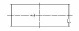 ACL Ford/Cosworth 2.0L (YB) Standard Size Race Series Rod Bearing Set thumbnail 2