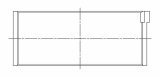ACL Peugeot 4 1587cc (TU5) Standard Size High Performance Rod Bearing Set thumbnail 2