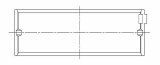 ACL Nissan 4 CA18/C20 Standard Size High Performance Main Bearing Set thumbnail 5