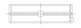 ACL 03+ Chrysler 345 5.7L Hemi V8 .025 Oversized Race Series High Performance Main Bearing Set thumbnail 3