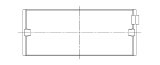 ACL 68-74 Nissan L16E/L18E 1595cc/1770cc 4cyl 0.25 Oversized High Performance Main Bearing Set thumbnail 8