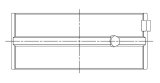 ACL 68-74 Nissan L16E/L18E 1595cc/1770cc 4cyl Standard Size High Performance Main Bearing Set thumbnail 3