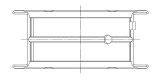 ACL 68-74 Nissan L16E/L18E 1595cc/1770cc 4cyl Standard Size High Performance Main Bearing Set thumbnail 5