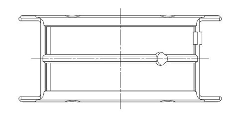 ACL 68-74 Nissan L16E/L18E 1595cc/1770cc STD Size High Perf Main Bearing Set w/.001 Oil Clearance thumbnail 5