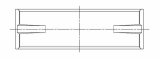 ACL Toyota 1UR-FE/2UR/3UR-FE 0.25 Oversized High Performance Main Bearing Set thumbnail 3