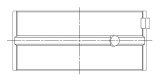 ACL Nissan L20/L24/L28 1998cc/2393cc/2753cc 6cyl Standard Size High Performance Main Bearing Set thumbnail 5