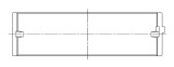 ACL Nissan VK50/VK45 Standard Size High Performance Main Bearing Set thumbnail 4