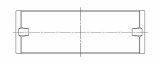 ACL 03+ Ford/Mazda 4 2.0L/2.3L DOHC Duratec Standard Size Race Series Main Bearing Set thumbnail 3
