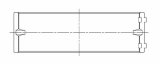 ACL BMW M40B16/18 (1.6L / 1.8L / 1.9L) .025 Oversized Main Bearing Set thumbnail 6