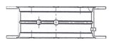 ACL 1997+ Chevy V8 4.8/5.3/5.7/6.0 Gen 3 .30mm Oversized Main Bearing Set thumbnail 5