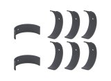 ACL Nissan SR20DE/DET (2.0L) Standard Size High Performance Rod Bearing Set - 17 wide - CT-1 Coated thumbnail 4