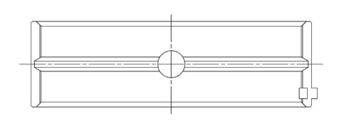 ACL Chevy 262/267/302/305/307/327/350 Race Series Standard Size Main Bearing Set - CT-1 Coated thumbnail 4