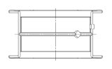 ACL Chevy 262/267/302/305/307/327/350 Race Series Standard Size Main Bearing Set - CT-1 Coated thumbnail 2