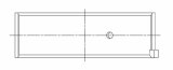 ACL Nissan VG30DETT 3.0L-V6 Standard Size High Performance Rod Bearing Set - CT-1 Coated thumbnail 5