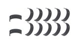 ACL Nissan RB25DETT/RB26DETT Standard Size High Performance Rod Bearing Set - CT-1 Coated thumbnail 4