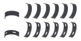 ACL Toyota/Lexus 2JZGE/2JZGTE 3.0L 0.025 Oversized High Performance Main Bearing Set - CT-1 Coated thumbnail 7