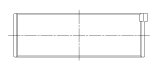 ACL Toyota 4 1796cc 2ZZGE .025mm Oversized Performance Rod Bearing Set - Race Series thumbnail 2