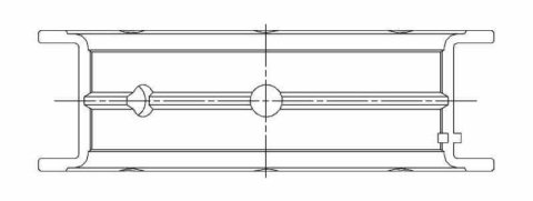 ACL Chevy V8 LS Gen III/IV .010 Oversized Main Bearing Set thumbnail 3