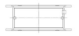 ACL Nissan CA18/C20 0.025 Oversized High Performance Main Bearing Set thumbnail 4